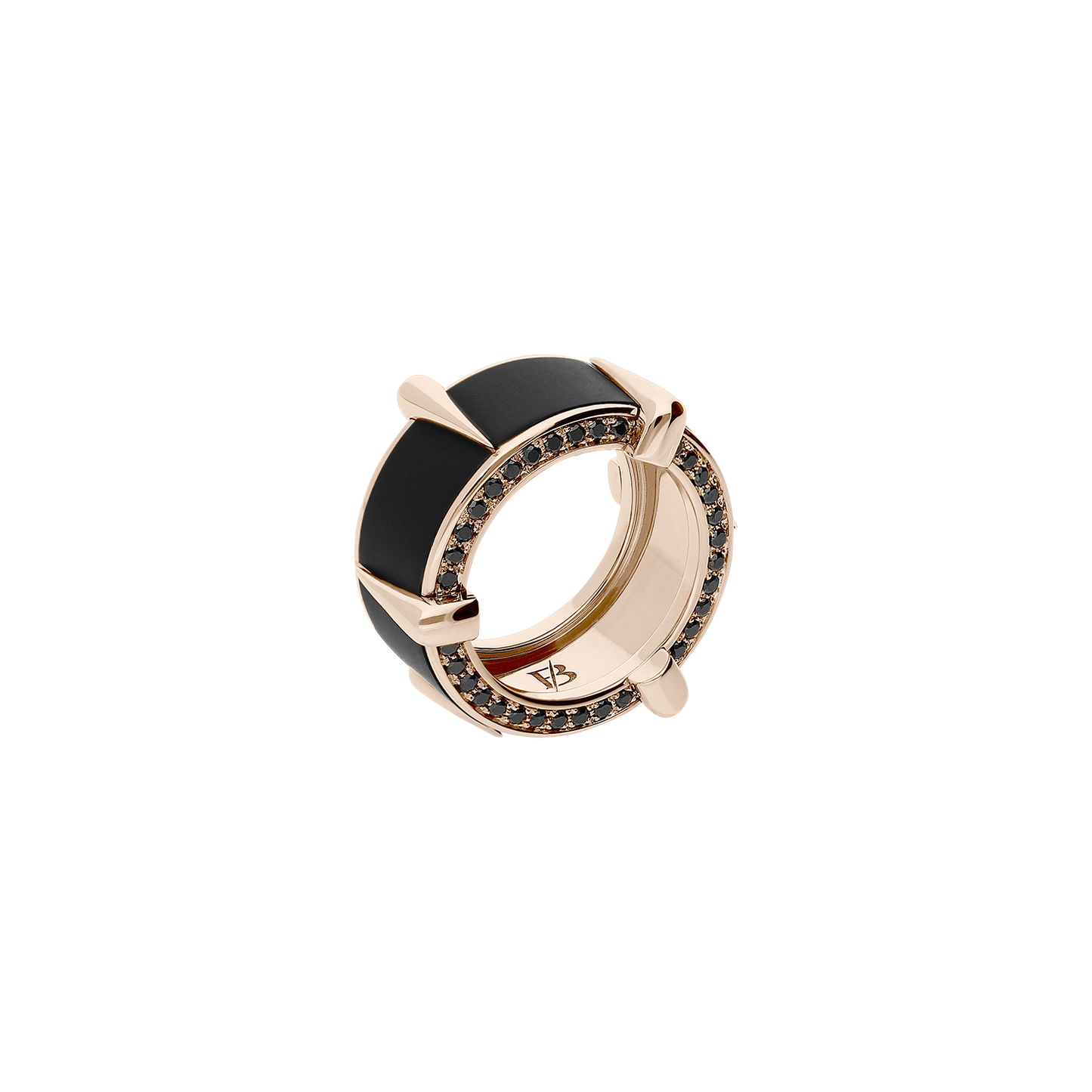 Enclaws Ring F-A10210/BLCN-R