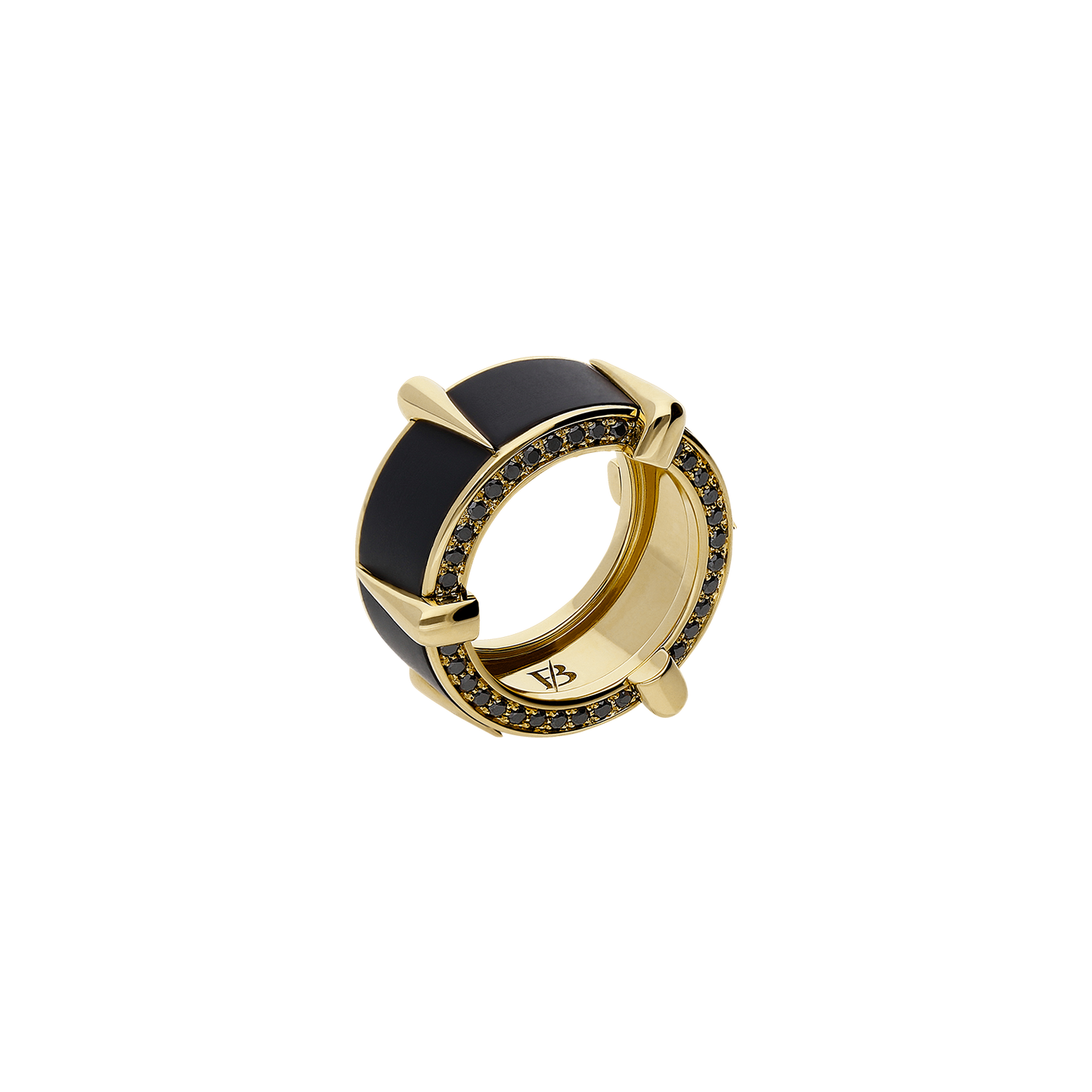 Enclaws Ring F-A10210/BLCN-Y