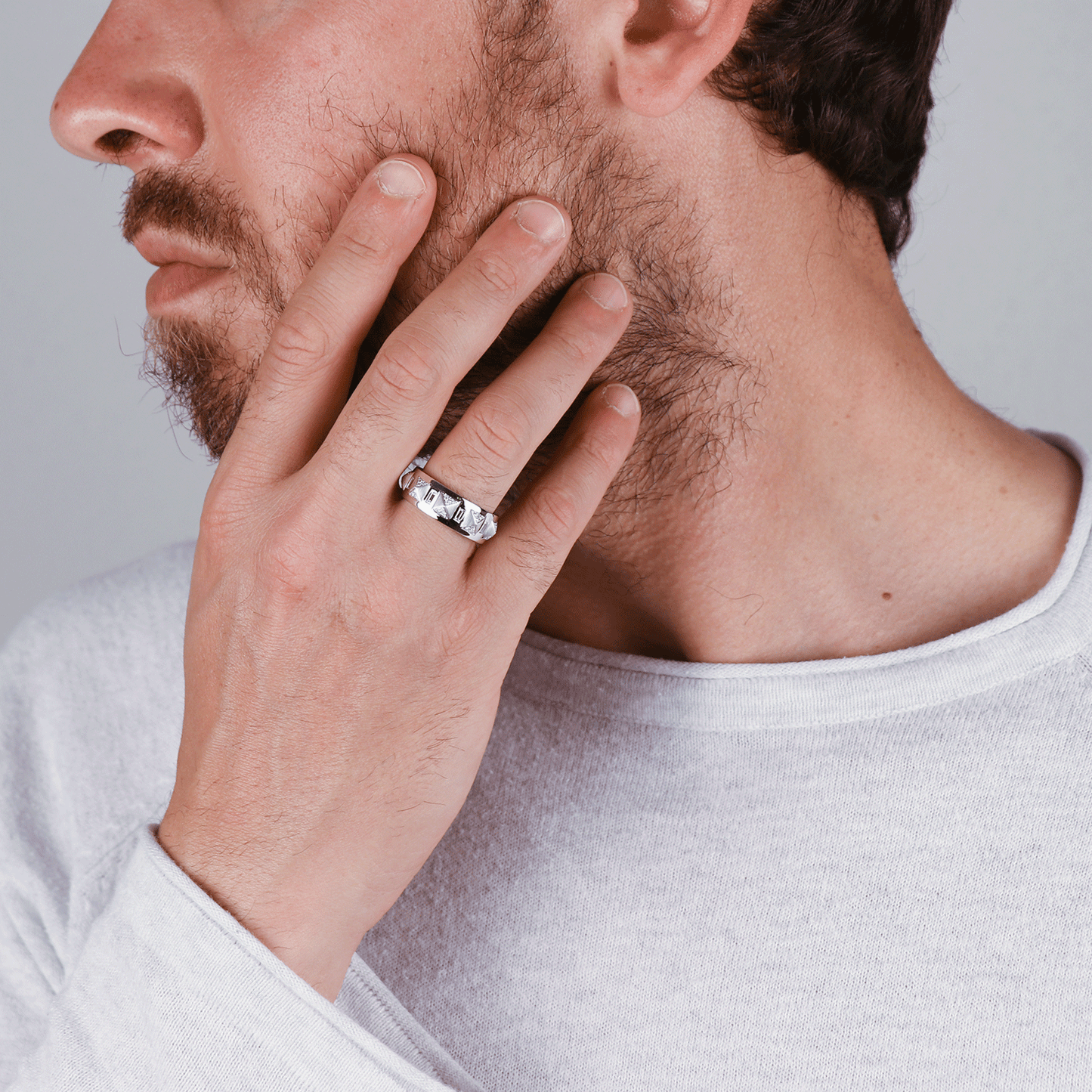 Beastud Ring F-A9622S/W-W