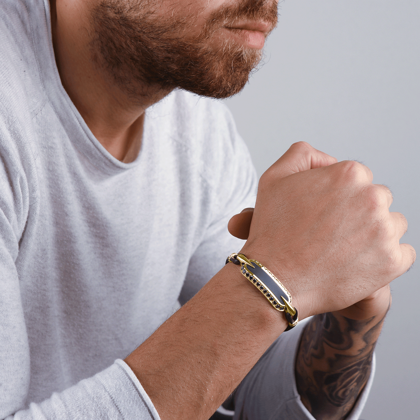Enclaws Bracelet F-BR10211/BLCN-Y