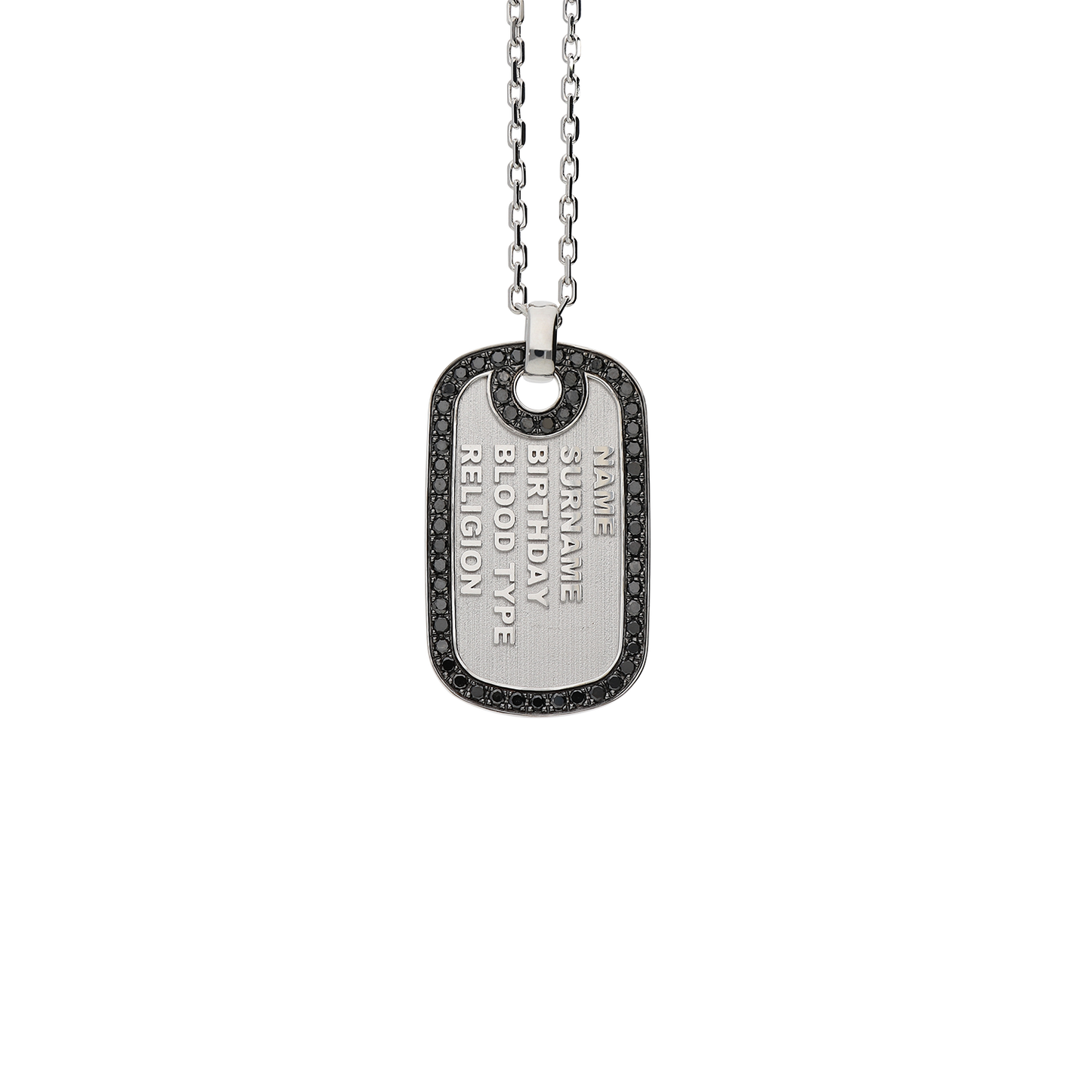 Bravetag Necklace F-G6351/BL-W2