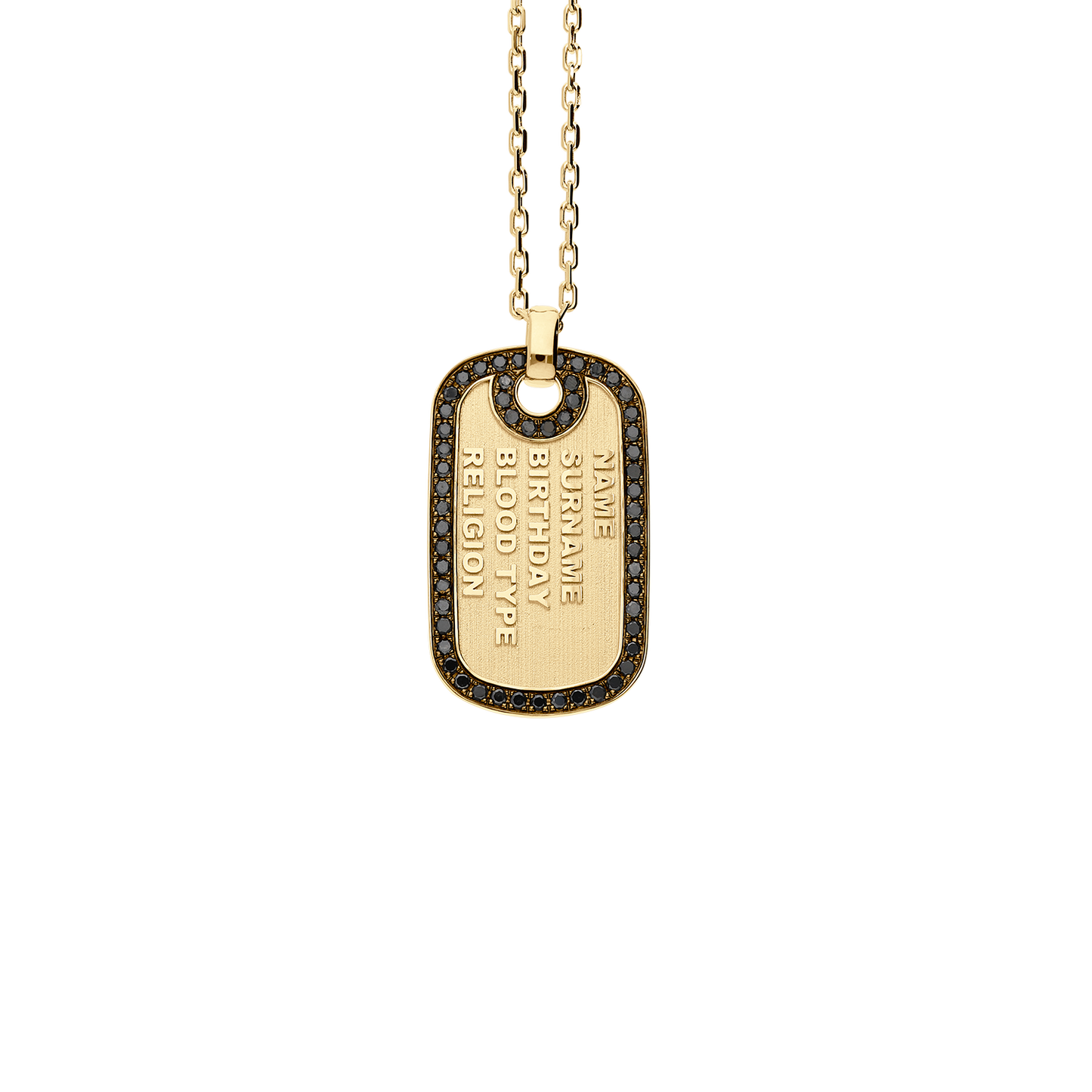 Bravetag Necklace F-G6351/BL-Y2