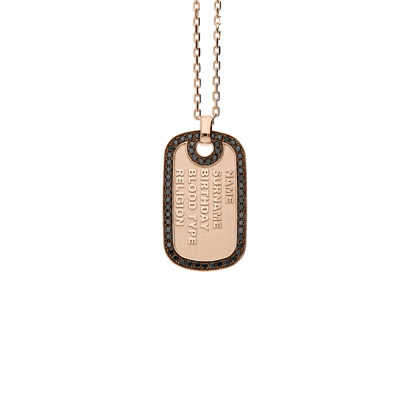 Bravetag Necklace F-G6351/BL-R2