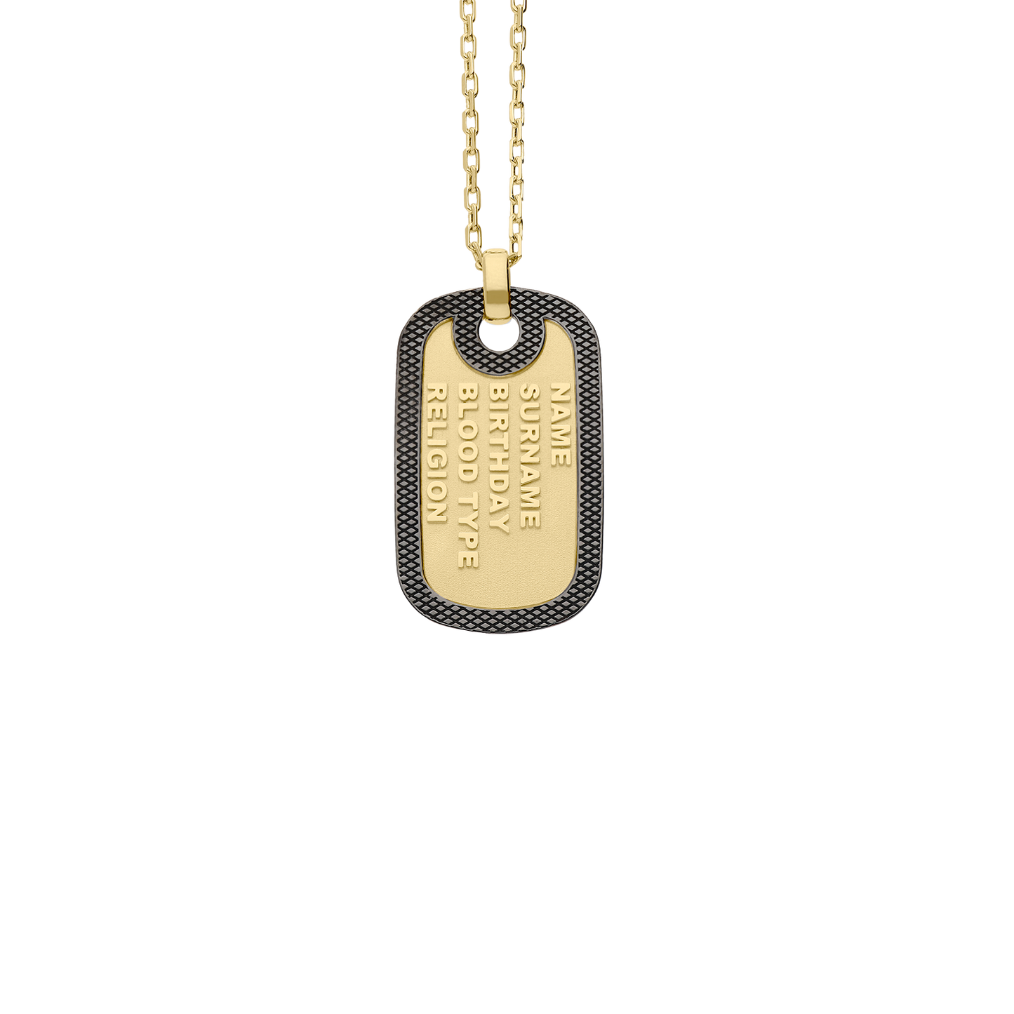 Bravetag Necklace F-G6352-Y2