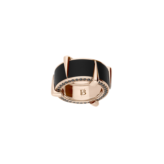 Enclaws Ring F-A10210/BLCN-R
