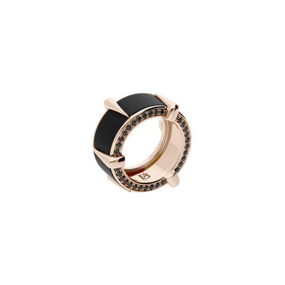Enclaws Ring F-A10210/BLCN-R