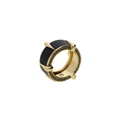 Enclaws Ring F-A10210/BLCN-Y