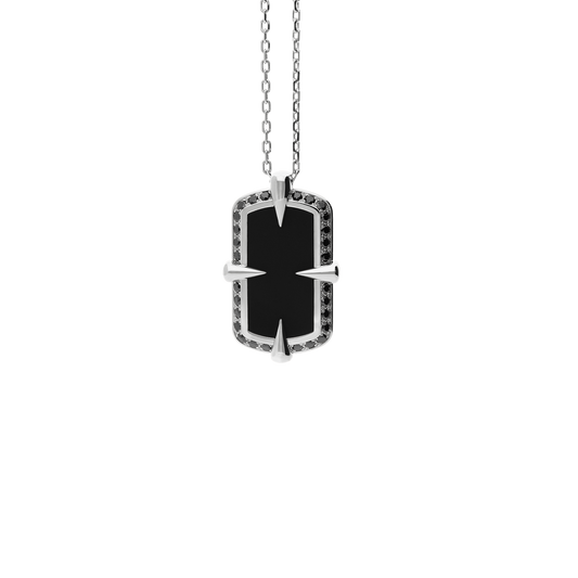 Enclaws Necklace F-G10213/BLCN-W
