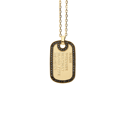 Bravetag Necklace F-G6351/BL-Y2