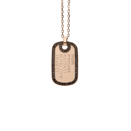 Bravetag Necklace F-G6351/BL-R2