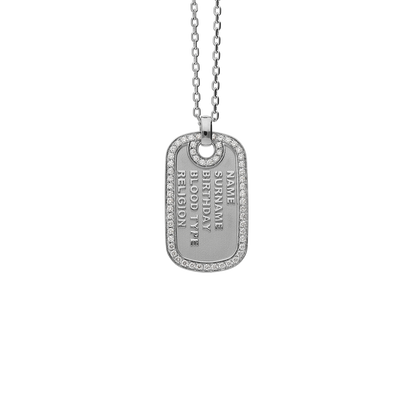 Bravetag Necklace F-G6351/W-W