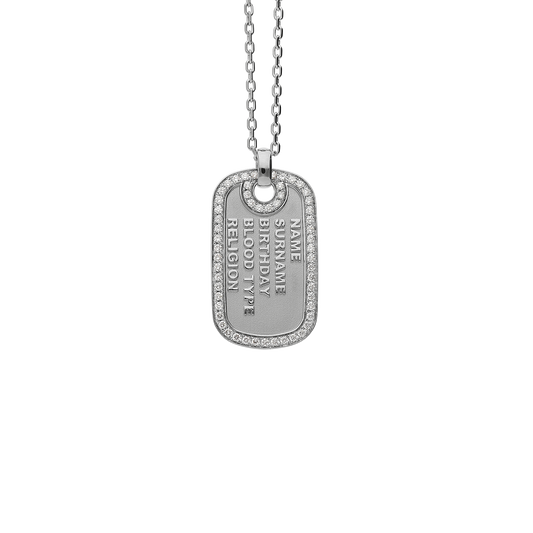 Bravetag Necklace F-G6351/W-W