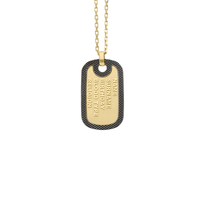 Bravetag Necklace F-G6352-Y2
