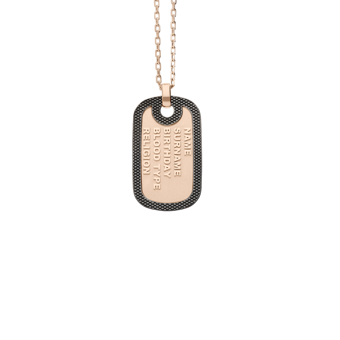 Bravetag Necklace F-G6352-R2
